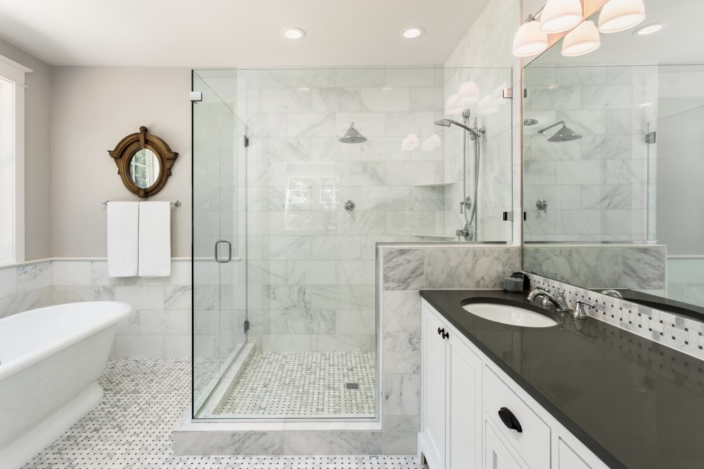 frosted glass for showers 